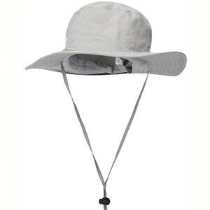 Grey Outdoor Quick-Dry Hat UV Protecting Camping Hat Sun Hat Fishing Cap